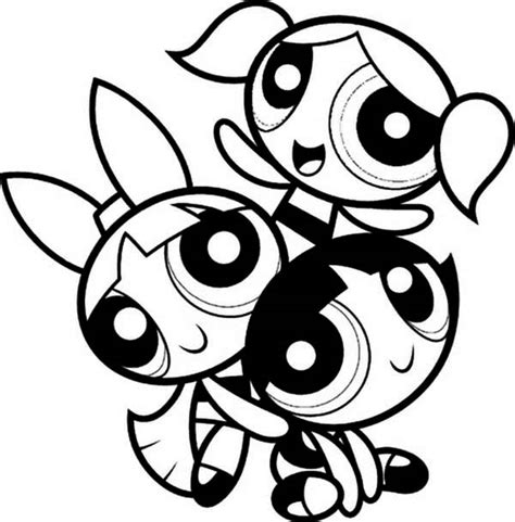 Printable Powerpuff Girls Coloring Pages Coloringme