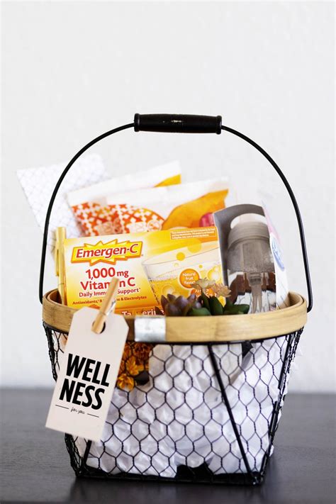 Wellness Gift Basket Idea - All for the Memories