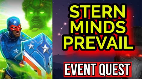 Event Quest Stern Minds Prevail Completion Exploration Marvel Contest Of Champions