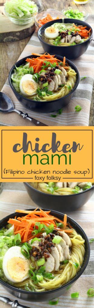 Chicken Mami Recipe - Foxy Folksy