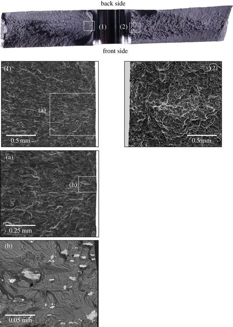 Fracture Surface Morphology Of The Un Expanded Specimen U6 The