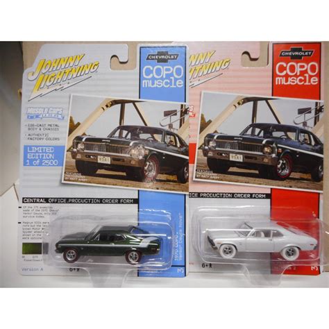 Chevrolet Nova Yenko Deuce Escoger Choose Choisir J Lightning