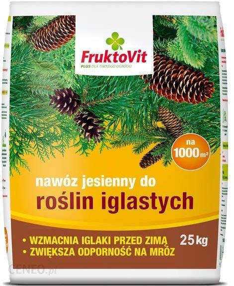 Nawóz Florovit Nawóz Jesienny Do Iglaków 25Kg Fruktovit Ceny i opinie