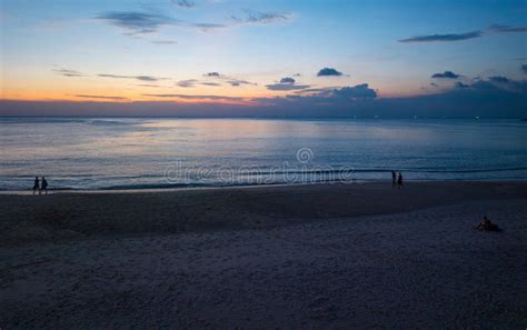 Aerial View Sunset Over Sea Beach Background Stock Image - Image of ...