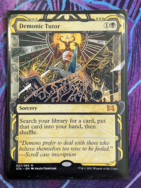 Demonic Tutor STA 27 Bootleg Mage