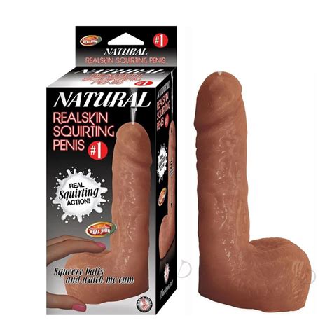 Nasstoys Natural Realskin Inch Squirting Dildo