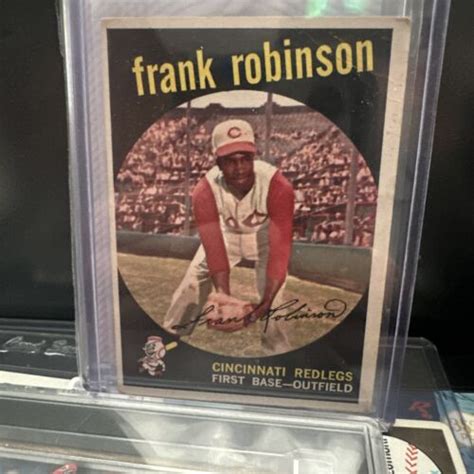 Topps Frank Robinson Cincinnati Reds Hof Nice Card Look Ebay