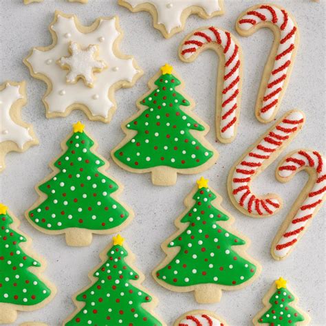 Decorated Christmas Sugar Cookies