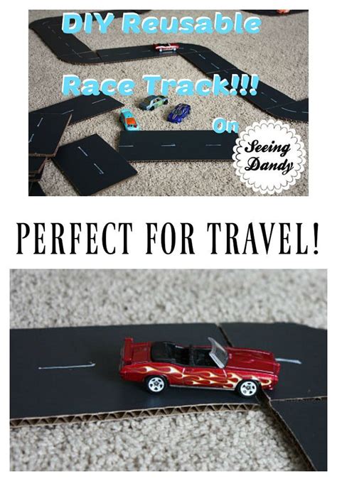 Easy To Make DIY Race Track Tutorial | Diy toddler toys, Felt toys diy ...