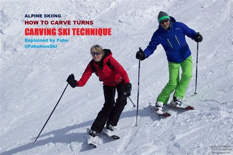 Carving Ski Lesson Part.2: Technique Drills & Skiing Tips @fabulousSki ...