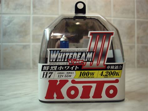 Обзор от покупателя на Лампа галогенная KOITO H7 Whitebeam 4200K 12V ...