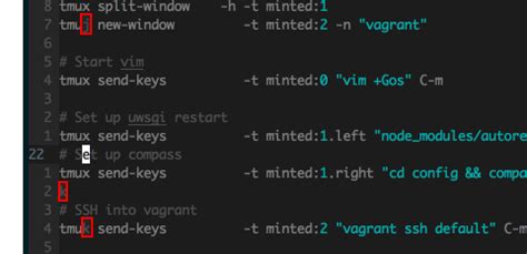 Curses Vim Motion Keys Sometimes Appear On Screen When Using Tmux