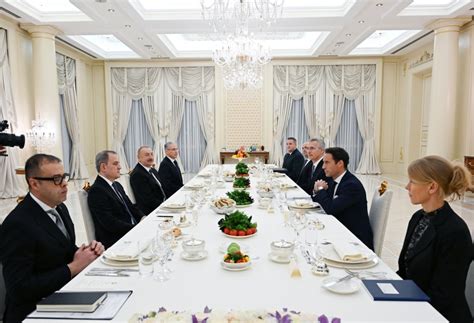 President Ilham Aliyev Held Expanded Meeting Over Dinner With NATO