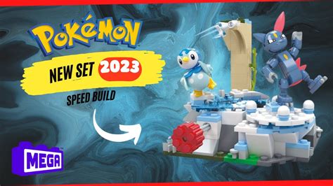 Piplup and Sneasel s Snow Day Pokémon Mega Construx Speed Build YouTube