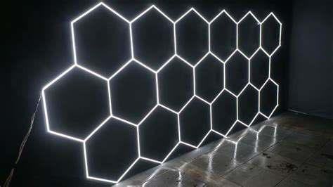 Homemade Hexagonal Led Light Youtube