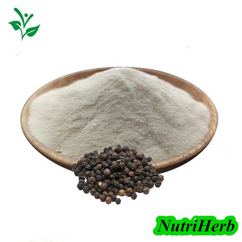 Natural Piperine Black Pepper Extract Powder Bulk 98 Piperine China Black Pepper Extract