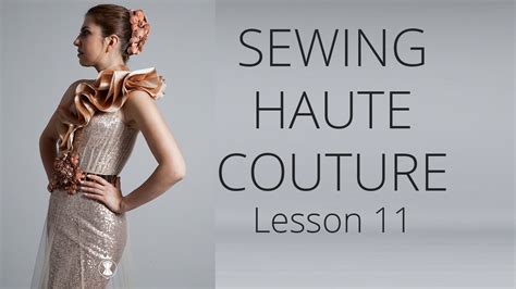 Premium Dress How To Sew Haute Couture Fashion Dress Diy 11 Youtube