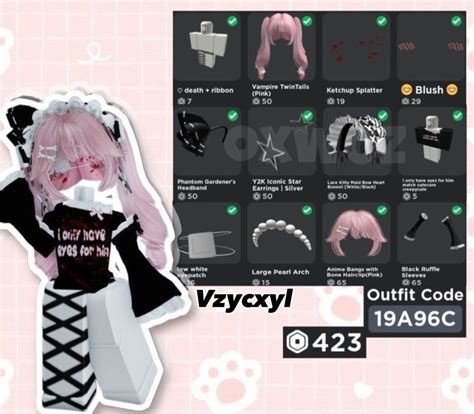 Outfits Codes For Catalog Avatar Creator˙˚ʚ´ `ɞ˚˙ Gambar