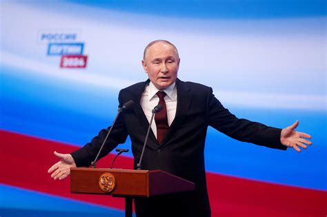 Russia's Putin hardly challenged in landslide polls win for 5th term