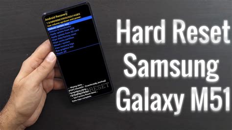 Hard Reset Samsung Galaxy M51 Factory Reset Remove Pattern Lock