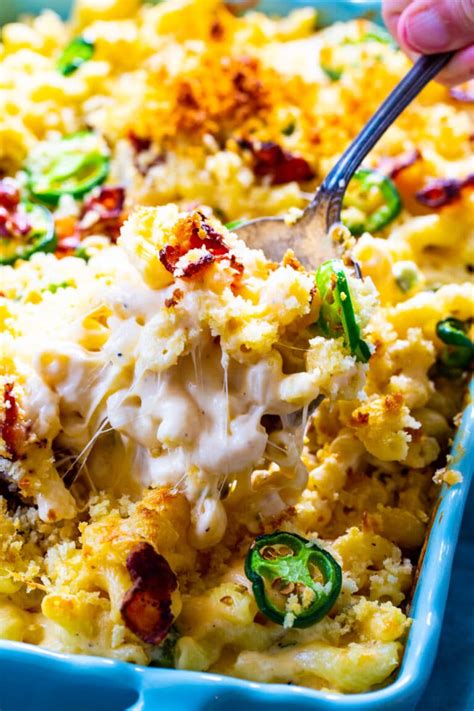 Jalapeno Popper Mac And Cheese Spicy Southern Kitchen