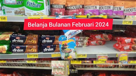 Belanja Bulanan Februari 2024 Groceryshopping Belanjabulanan Vlog05