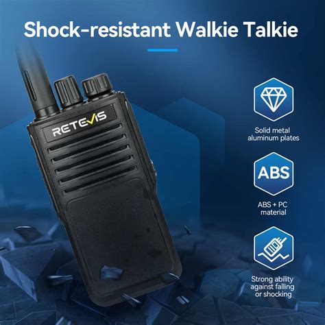 Retevis P Long Range Ip Waterproof Uv Dual Band Walkie Talkie