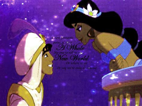 Aladdin And Jasmine - Aladdin and Jasmine Wallpaper (35549453) - Fanpop