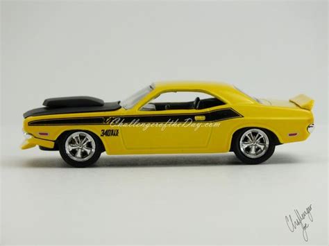 1970 Dodge Challenger Hot Wheels 100 Percent Yellow T A 340 Six Pack Hot Wheels Dodge