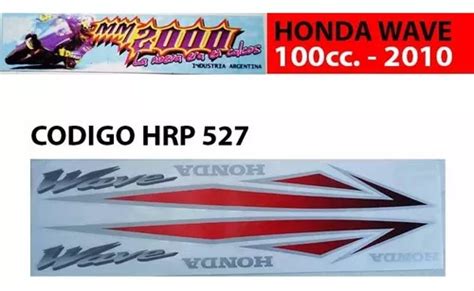 Kit Calcos Original Honda Wave Completo En Venta En Rosario