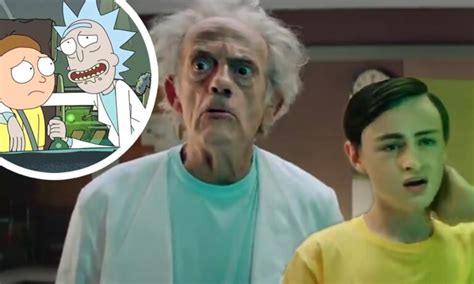 Rick E Morty Novo Comercial Live Action Christopher Lloyd Faz