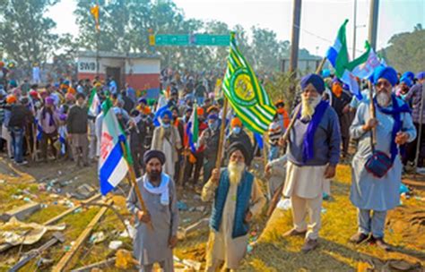 Dilli Chalo Protest March By Farmers Stayed Till Feb Canindia