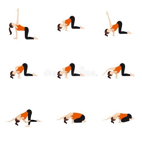 Shoulder Stretch Stock Illustrations 1123 Shoulder Stretch Stock