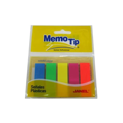 Notas Adhesivas Janel Memotip 3x3100h Neon