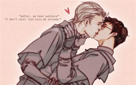 Drarry Kiss Harry Draco Harry Potter Ships Wizarding World Of Harry