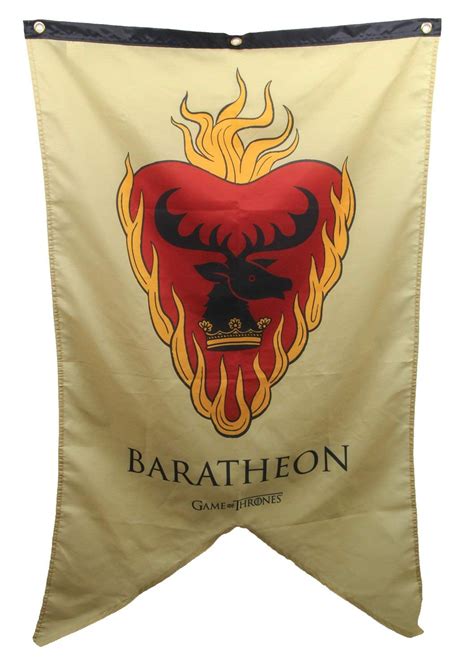 Game Of Thrones 30x50 House Stannis Baratheon Sigil Wall Banner