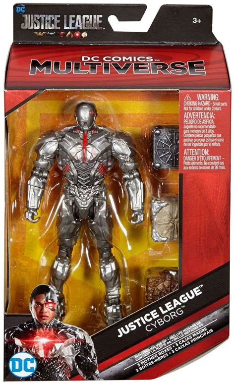 DC Justice League Movie Multiverse Steppenwolf Series Cyborg Action Figure Mattel Toys - ToyWiz