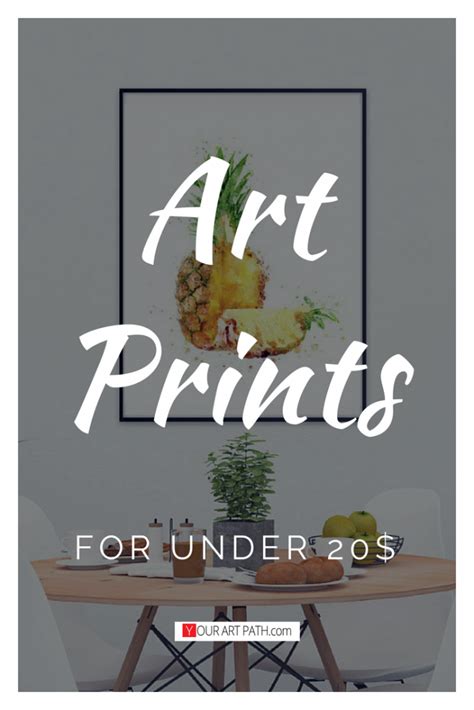 Cheap Fine Art Prints Under 20$