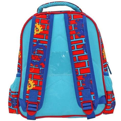 Sac à dos SPIDERMAN Wall Must 31 CM Maternelle Mixte Bleu