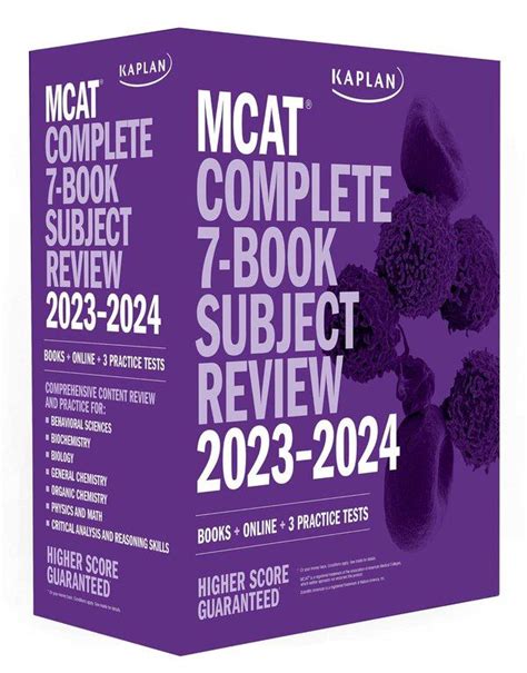 Mcat Complete 7 Book Subject Review 2023 2024 Set Includes Books Online Prep 3 Practice Tests