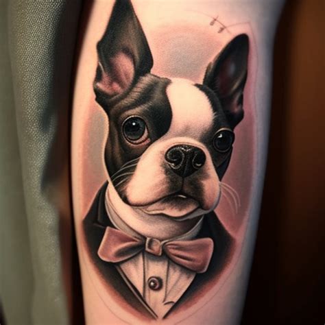 Boston Terrier Tattoo Ideas Tattooclue