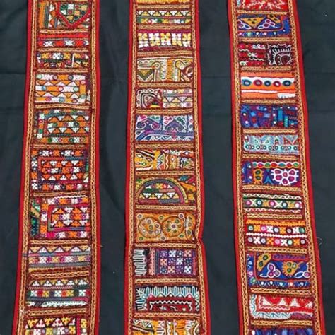 Buy 7 Kutchi Work Border Handicrafts Of Kutch