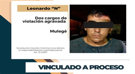 Vinculado A Proceso Por 2 Cargos De Violación Agravada En Mulegé Pueblo