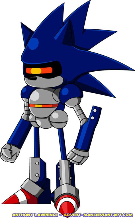 Mecha Sonic by Advert-man on DeviantArt