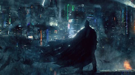 1920x1080 Batman Watching Gotham Laptop Full HD 1080P ,HD 4k Wallpapers ...