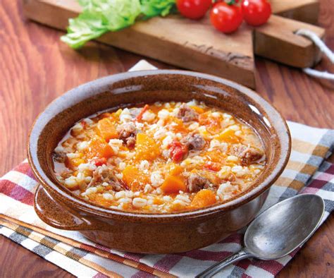 Minestra Di Orzo Con Zucca E Salsiccia Cookidoo La Nostra