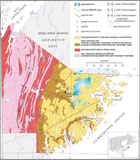 Nunavut Baffin Island Map