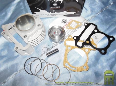 Kit 80cc Ø50mm BARIKIT aluminium sans culasse pour KYMCO AGILITY