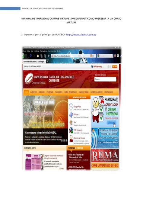 PDF MANUAL DE INGRESO AL CAMPUS VIRTUAL PREGRADO Y Files