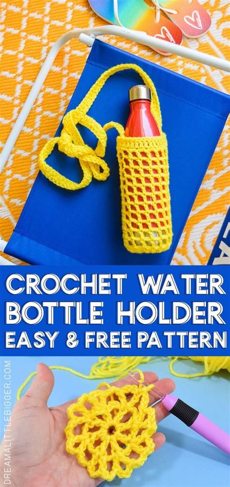 How To Make A Water Bottle Holder Crochet At Franklin Trotter Blog